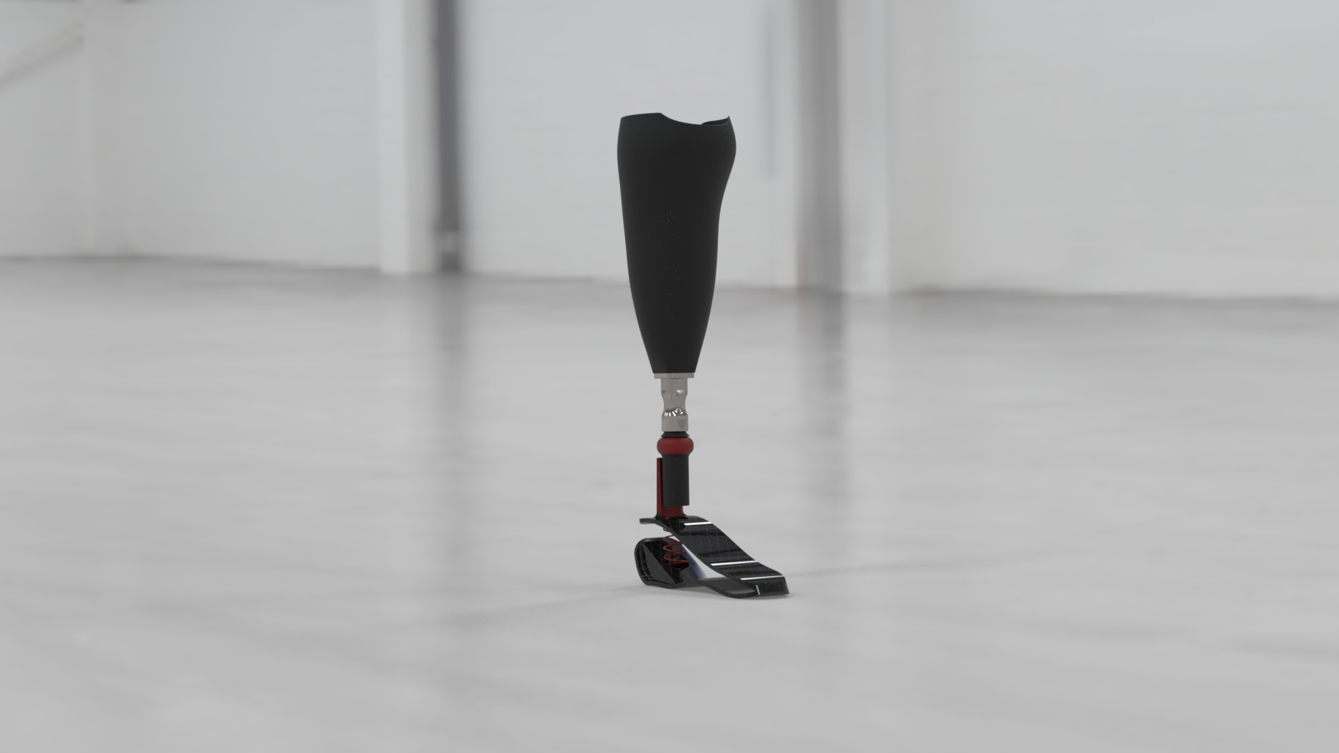 膝关节假体下面